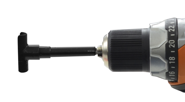 Picture of HT Quick Spooling Cordless Drill Adapter For Spooling Your Line UP Quickly ON Polar Style Tip Ups