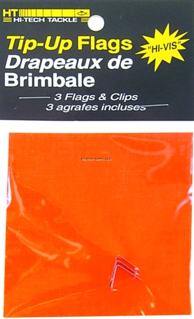 Picture of HT Tip-Up Flags 3X3" Orange 3Pk
