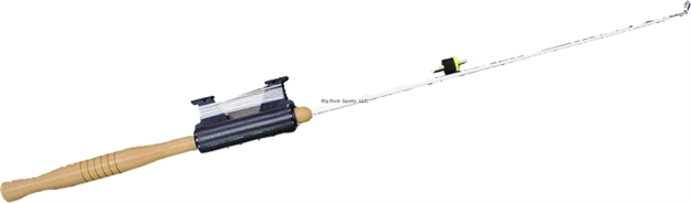 Picture of HT Wood Jig Pole 25" Rigged W/Sponge Bobber