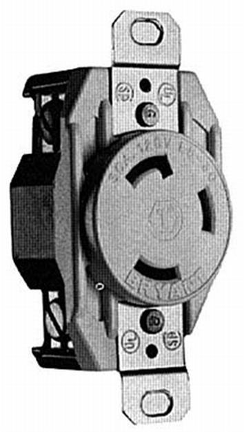 Picture of Hubbell Recpt 30A