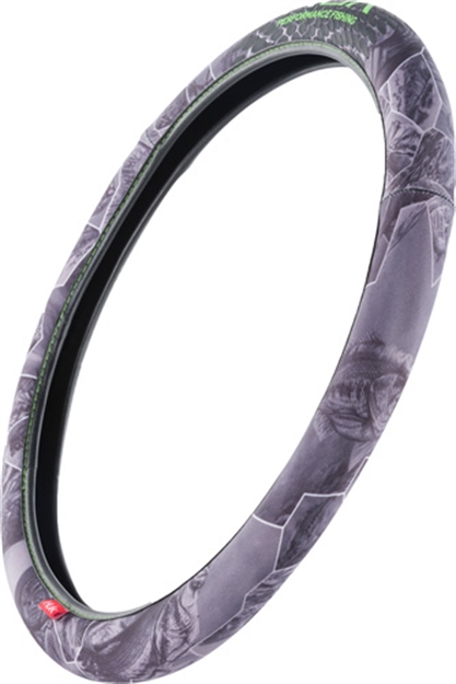 Picture of Huk Freshwater Gray/Cell Steering Wheel Cover Sil Grip!