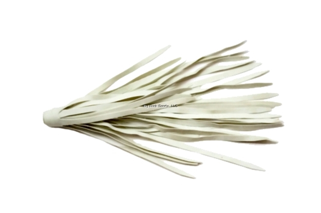 Picture of Humdinger Rubber Skirt, 3 1/2", White, 3/Pack