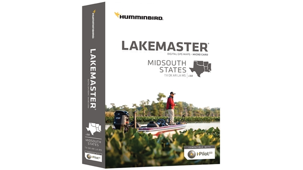 Picture of Humminbird Lakemaster Digital Chart Midsouth States, Micro Card W/Sd Adaptor