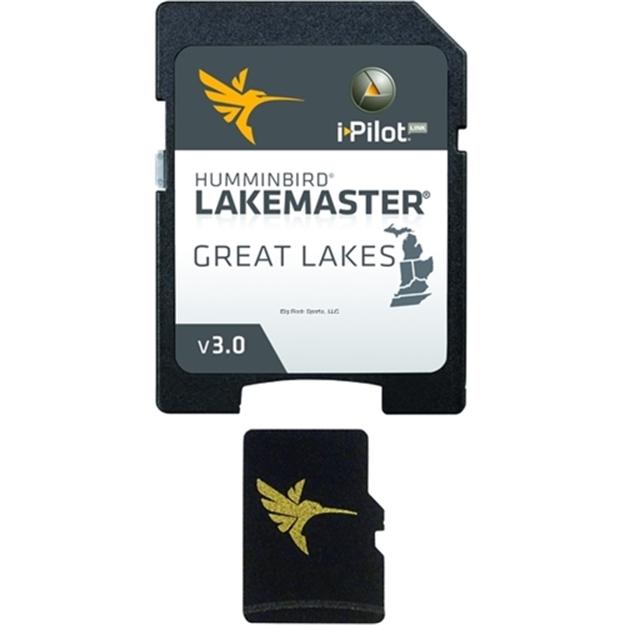 Picture of Humminbird Lakemaster Digital Chart Great Lakes, Micro Card W/Sd Adaptor