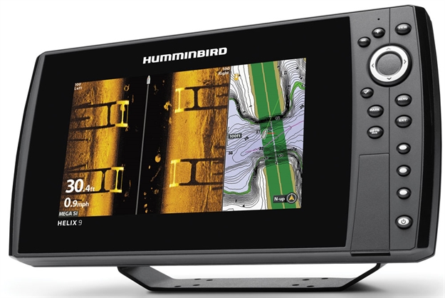 Picture of Humminbird Helix 9 Chirp Sonar/Gps Combo SI Gps G2n Mega, 9" 480 X 800 Color Display, Mega Side And Down Imaging, Bluetooth