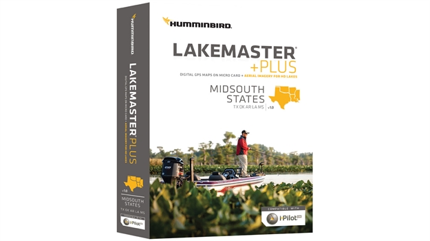 Picture of Humminbird Lakemaster Plus Digital Chart Midsouth States, Version 1