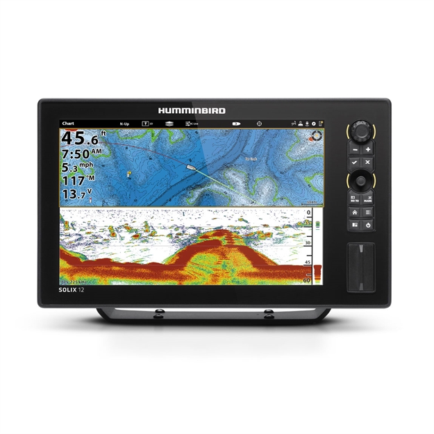 Picture of Humminbird Solix 12 Chirp Sonar/Gps Combo Gps Cross Touch, 12.1" 800 X 1280 Color Display,