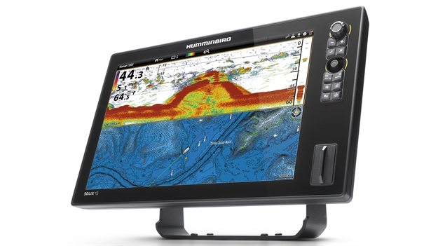 Picture of Humminbird Solix 15 Chirp Sonar/Gps Combo Mega SI Gps Cross Touch, 15.4" 800 X 1280 Color Display, Mega Side Imaging