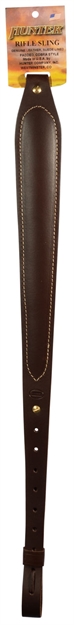 Picture of  Hunter Company 027136R Cobra Sling Made OF Antique Brown Leather With Suede Lining, Padded Design & 1" Swivels For Rifles