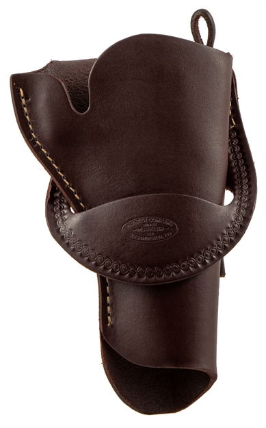 Picture of  Hunter Company 109040 Crossdraw  Owb Size 40 Antique Brown Leather Belt Loop Fits Ruger Vaquero Fits Colt Frontier Scout Fits 4.62-6" Barrel Right Hand 021771109044