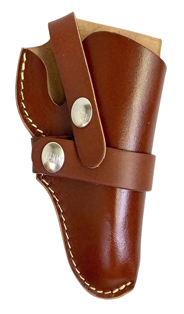 Picture of  Hunter Company 1100-7 Belt  Owb Size 7 Chestnut Tan Leather Belt Loop Fits Sa/Da Revolver Fits 2-3.50" Barrel Right Hand Compatible W/ Hunter Buscadero/Straight Cartridge Belts