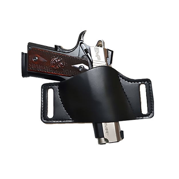 Picture of Hunter Holster Leather Belt Slide Large Blk