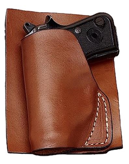 Picture of Hunter Company 25002 Pocket  Pocket Brown Leather Pocket Fits Ruger Lcp 380 Right Hand 2500-2