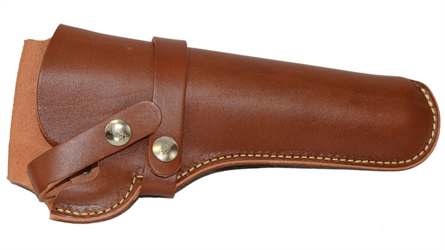 Picture of  Hunter Company 1100-11 Belt  Owb Size 11 Chestnut Tan Leather Belt Loop Fits DA Revolver Fits 2.75-4" Barrel Right Hand Compatible W/ Hunter Buscadero/Straight Cartridge Belts 021771151111