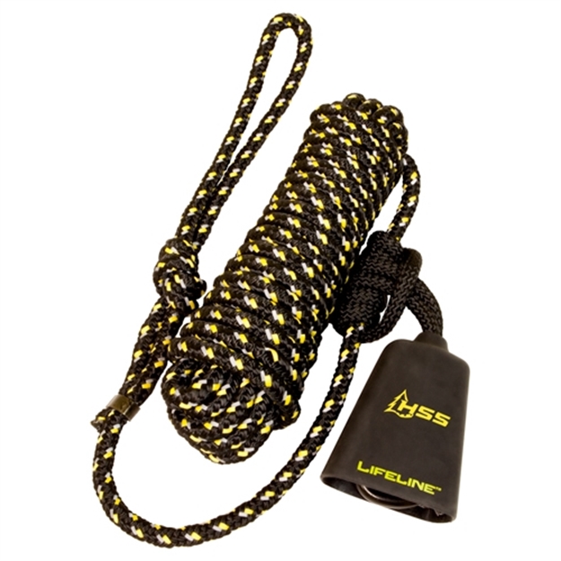 Picture of Hunter Safety Systems Lifeline 30' W/Single Carabiner 1Ea HSS-LLS+