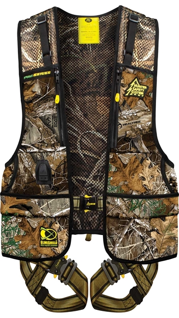 Picture of Hunter Safety Systems RT Pro-Series Safety Harness W/Elimishield, L/Xl, 175-250 Lbs PRO-M-L/XL 642014691234