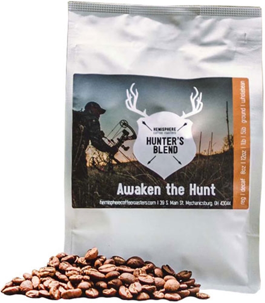 Picture of Hunter's Blend Coffee Blend Coffee Original Roast Whole Bean 12Oz.