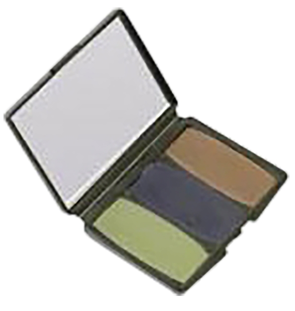 Picture of Hunters Specialties Camo-Compac 3-Color Woodland Makeup Kit Green,Black, & Brown 00260 021291002603