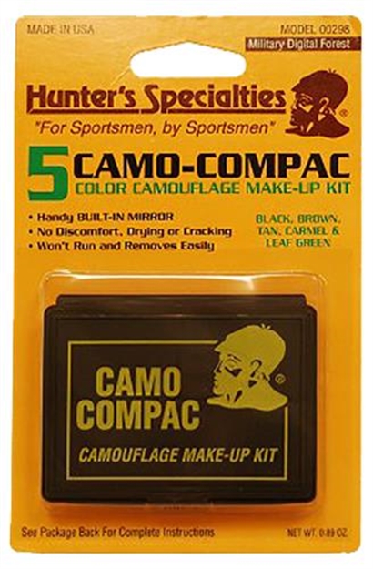 Picture of  Hunters Specialties 00298 Camo-Compac 5-Color Military Makeup Kit 021291002986