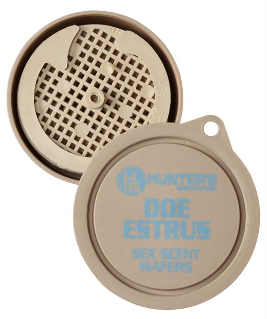 Picture of  Hunters Specialties 01001 Scent Wafers  Doe IN Estrus Cover Scent 3 Pack 021291010011