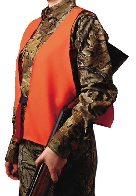 Picture of Hunters Specialties Orange Safety Vest Super Quiet One Size Medium-3Xl 02000