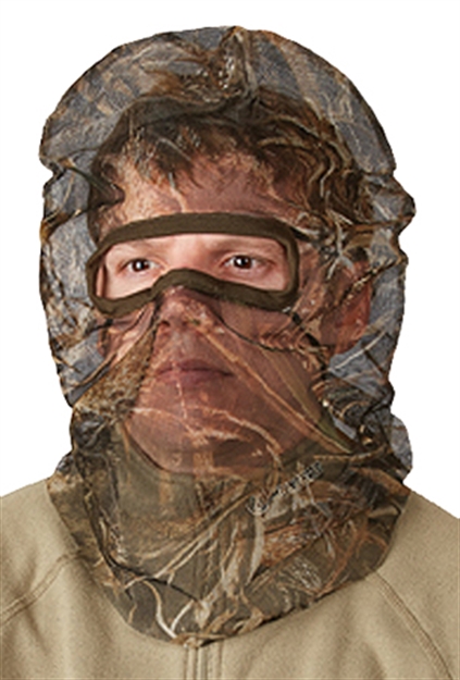 Picture of Hunters Specialties 07546 Flex Form II Head Net Full Realtree Max-5