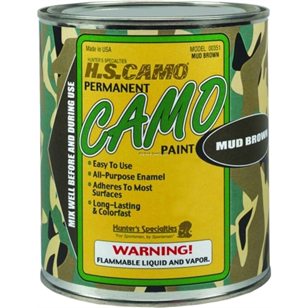 Picture of Hunters Specialties Camo Paint Quart Mud Brown