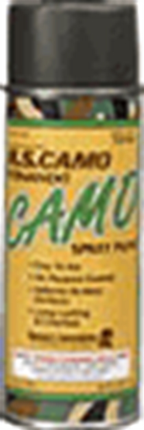 Picture of Hunters Specialties Permanent Camo Spray Paint 12Oz Flat Baclk 00323 021291003235