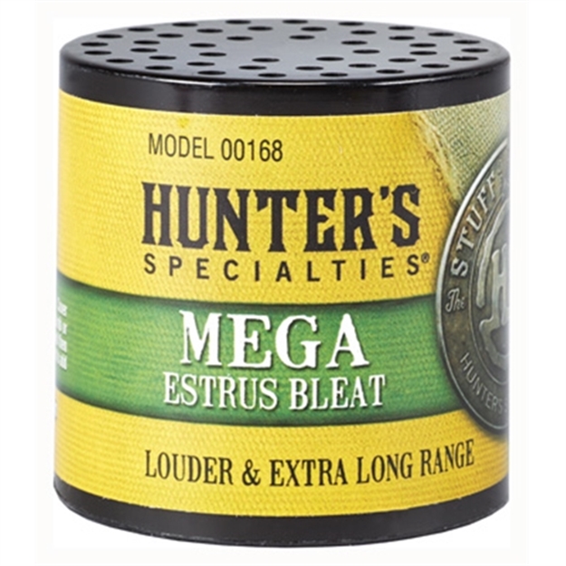 Picture of Hunters Specialties Deer Call Can Style Mega Adult Doe Estrus Bleat 00168 021291001682