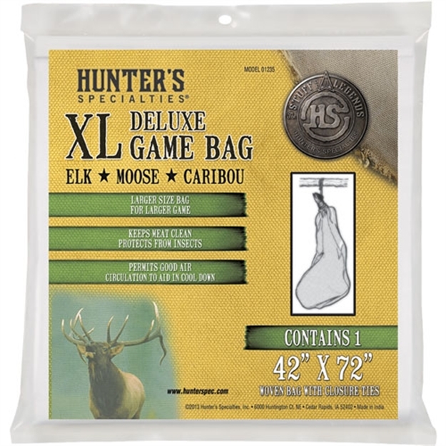 Picture of Hunters Specialties Field Dressing Game Bag XL Deluxe 42"X72" 01235 021291012350