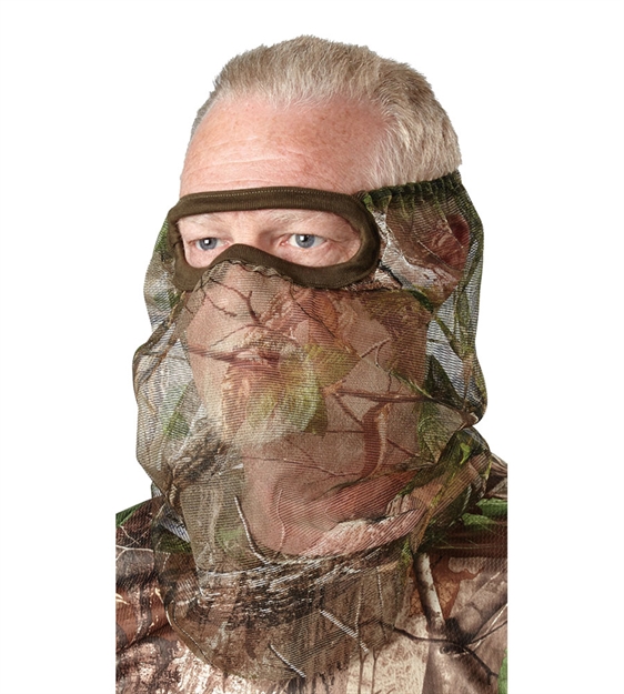 Picture of Hunters Specialties Flex Form II Net 3/4 Face Mask Realtree Xtra Green