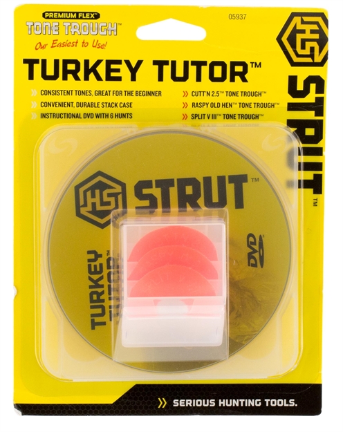Picture of Hunters Specialties HS Strut Turkey Tutor 3Pk Tone Through Diaphragm Calls