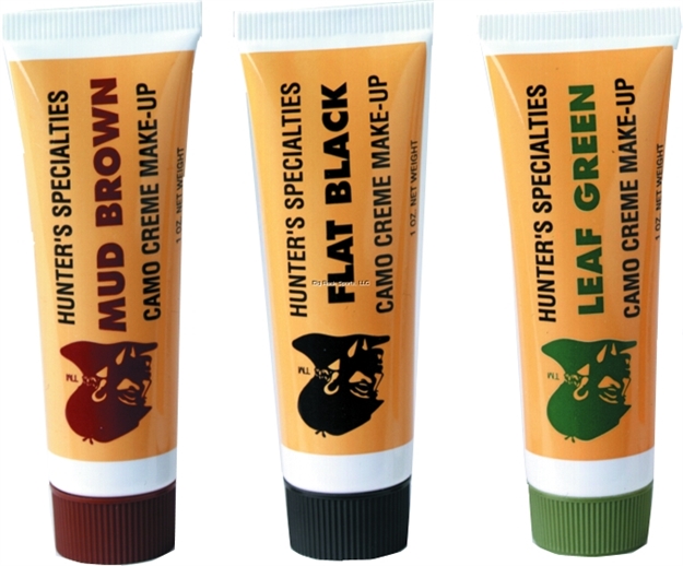 Picture of Hunters Specialties Bark Gray Camo Creme Tube Makeup Kit 3 Tubes
