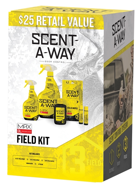 Picture of Scent-A-Way 100098 Max Field Kit Odor Eliminator Odorless Scent HS-SAW-100098 021291710225