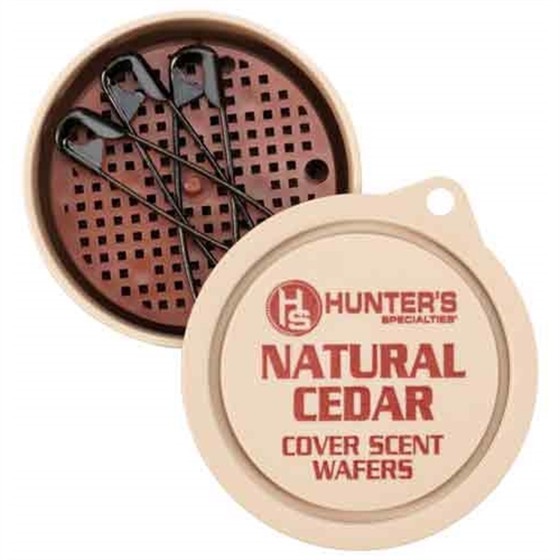 Picture of Hunters Specialties Scent Wafers Natural Cedar Scent 3-Pack 01023