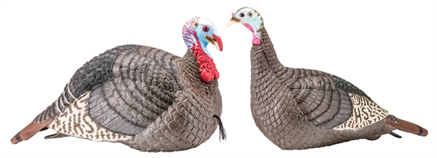 Picture of  HS Strut 100005 Strut-Lite Jake & Hen Combo Wild Turkey Species Multi Color Synthetic 021291000142