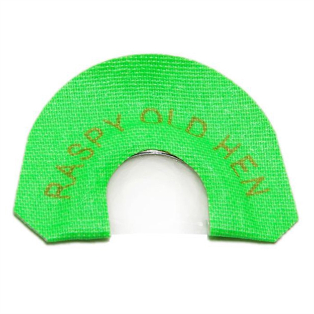 Picture of  HS Strut 05903 Raspy Old Hen Double Reed Attracts Turkeys Yellow Infinity Latex