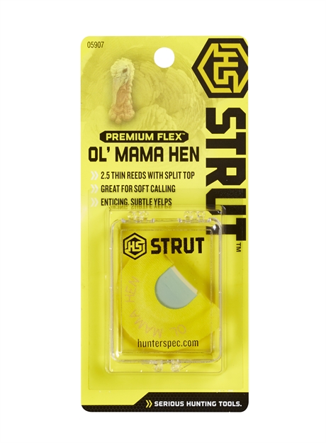 Picture of Hunters Specialties Strut Turkey Call Diaphragm Prem Flex Ol'mamma Hen