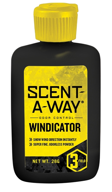 Picture of  Scent-A-Way 00791 Max Windicator Odorless Scent Powder 0.98 OZ Squeeze Bottle
