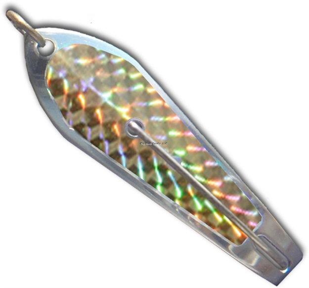 Picture of Huntington Original Drone Spoon, 2 1/4", 1/6 Oz, 3/0 Hook, Gold Flash Scale