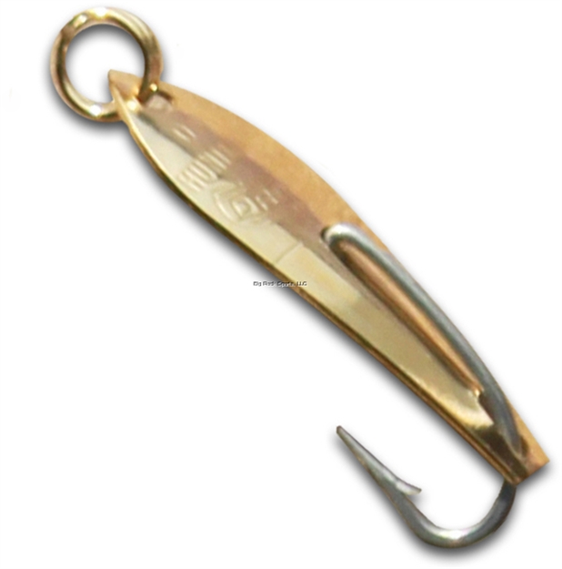 Picture of Huntington Original Drone Spoon, 2 1/4", SZ 6 Hook, Gold