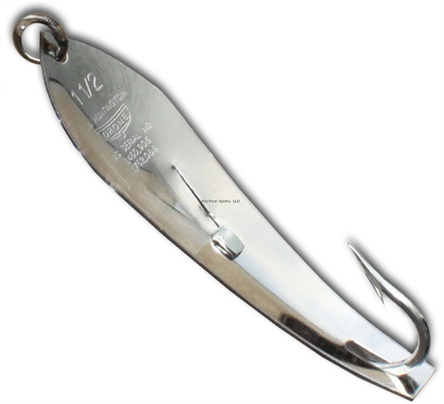 Picture of Huntington Original Drone Spoon, 3 3/4", 1/2 Oz, 7/0 Hook, Stainless Steel