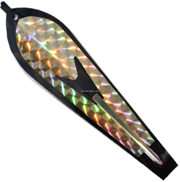 Picture of Huntington Original Drone Spoon, 4 1/4", 5/8 Oz, 7/0 Hook, Black With Gold Flash Scale