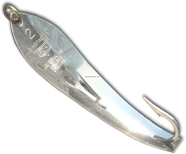 Picture of Huntington Original Drone Spoon, 4 1/4", 5/8 Oz, 7/0 Hook, Stainless Steel