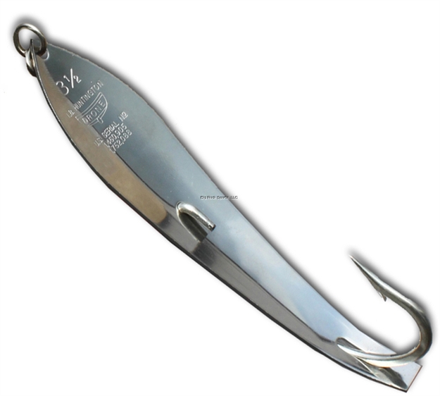 Picture of Huntington Original Drone Spoon, 5 1/2", 1 1/8 Oz, 10/0 Hook, Stainless Steel