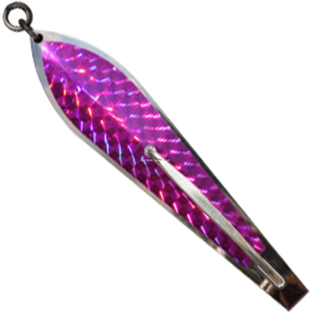 Picture of Huntington Original Drone Spoon, 5 1/2", 1 1/8 Oz, 10/0 Hook, Stainless Steel With Purple Flash Scale