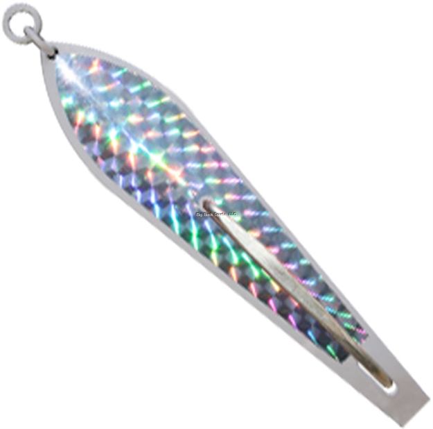 Picture of Huntington Original Drone Spoon, 5 1/2", 1 1/8 Oz, 10/0 Hook, White With Silver Flash Scale