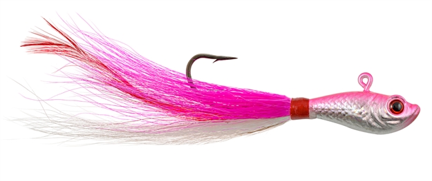 Picture of Hurricane 3D Eye Bucktail Pnk/Wht 1Oz