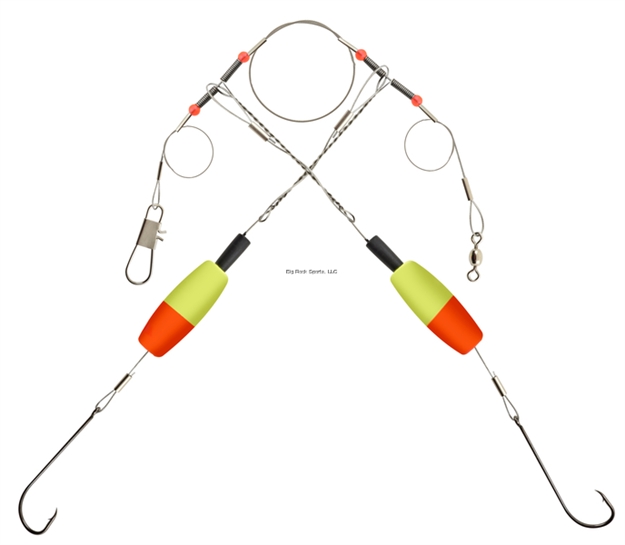 Picture of Hurricane HR Blufish Rigwireldr W/Flt2/0