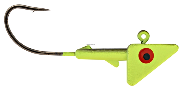 Picture of Hurricane Shad Head 1/2Oz 4Pk Cht/Blkbac